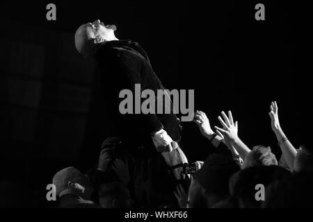 James beim Cool Britannia Festival, Knebworth UK, September 2019 Stockfoto