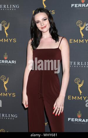 Los Angeles, CA. 28 Aug, 2019. Cait Fairbanks in der Ankunftshalle für die 71 Emmy Awards Saison Tagesfernsehen Akademie Rezeption - Teil 2, Wolf Theater am Saban Media Center, Los Angeles, CA August 28, 2019. Credit: Priscilla Grant/Everett Collection/Alamy leben Nachrichten Stockfoto