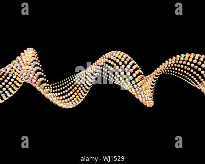 Serie pure Geometrie. Hintergrund der isolierten Spirale Elemente für Ihr Design muss zum Thema Wirtschaft, Wissenschaft und Technologie Stockfoto