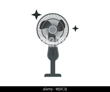 Stand Ventilator Symbol Vektor-Vektor Stock Vektor
