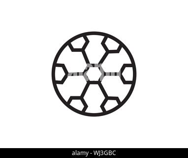 Sport, Fußball Symbol Vektor Stock Vektor