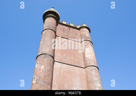 King Alfred's Tower, auch als die Torheit der König Alfred der Große oder Stourton Turm in Somerset England bekannt, Stockfoto