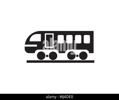 Beste zug Symbol Vektor, moderne Transportation unterzeichnen isoliert auf weißem Hintergrund. Trendy Flacher Stil für Grafik Design, Logo, Website, Social Media. Stock Vektor