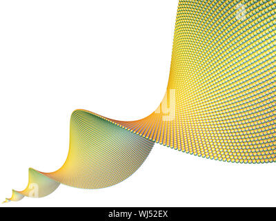 Serie pure Geometrie. Hintergrund der isolierten Spirale Elemente für Ihr Design muss zum Thema Wirtschaft, Wissenschaft und Technologie Stockfoto