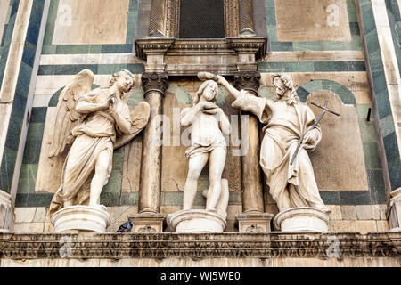 Ein Bild des berühmten Taufe in Florenz Stockfoto