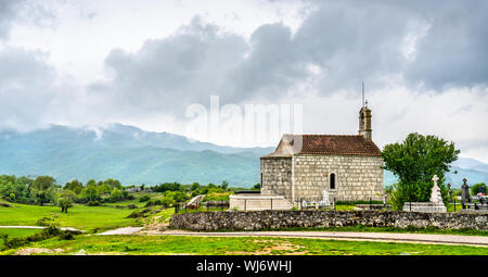 Stedim Kirche in der Nähe von Niksic in Montenegro Stockfoto