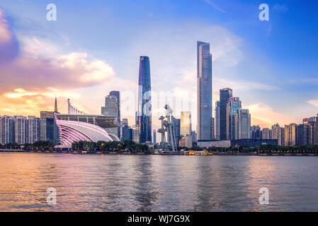 China, Guangzhou, Haixin Sand und Wind und Wind Stockfoto