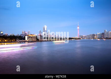 China, Guangzhou, Haixin Sand und Wind und Wind Stockfoto
