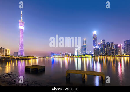 China, Guangzhou, Haixin Sand und Wind und Wind Stockfoto
