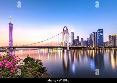 China, Guangzhou, Haixin Sand und Wind und Wind Stockfoto