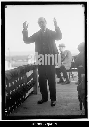 HUGHES, Charles Evans. Gouverneur von New York, 1907-1910; MA GERECHTIGKEIT DES SUPREME COURT, 1910-1916; Chief Justice, 1930 - Stockfoto