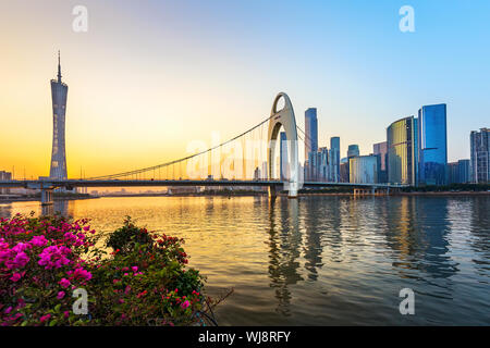 China, Guangzhou, Haixin Sand und Wind und Wind Stockfoto