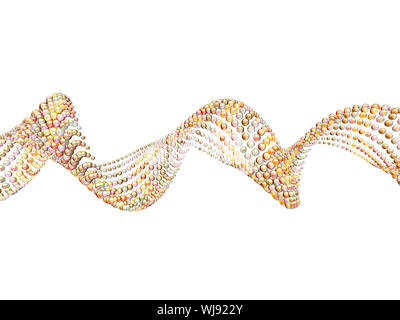 Serie pure Geometrie. Hintergrund der isolierten Spirale Elemente für Ihr Design muss zum Thema Wirtschaft, Wissenschaft und Technologie Stockfoto