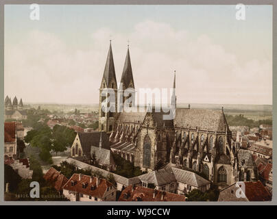 Halberstadt A. Harz. der Dom Stockfoto