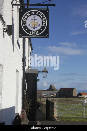 Pub anmelden Stockfoto