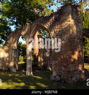 Ruinen der Abtei Abingdon, Oxfordshire, England Stockfoto