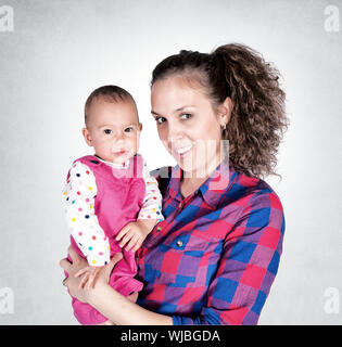 Mutter und Tochter Stockfoto