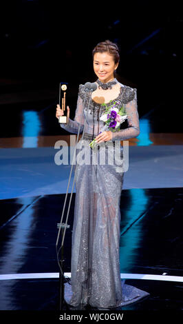 Xingtong Yao, 28. August 2019: Chinesische Schauspielerin Xingtong Yao auf der Seoul International Drama Awards 2019 in Seoul, Südkorea. Quelle: Lee Jae-Won/LBA/Alamy leben Nachrichten Stockfoto