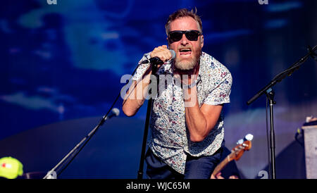 Die Nationalen spielen Austin City Limits Festival 5. Oktober 2018 Stockfoto