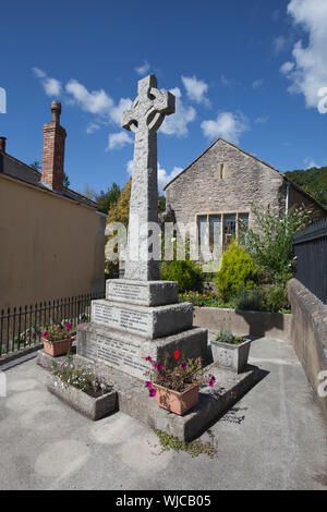 Kirche des Hl. Johannes des Täufers, Axbridge, Somerset, England Stockfoto