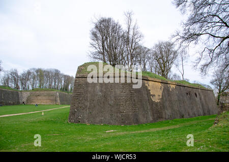 Reste des Vauban Festung Longwy, Stadt im Osten Frankreichs Stockfoto