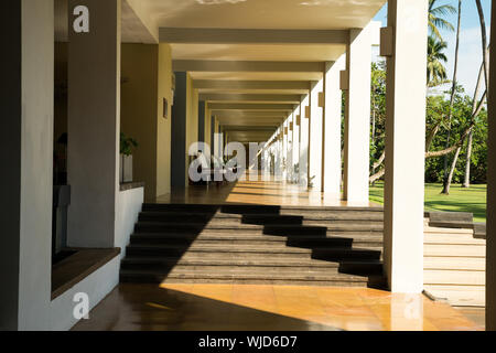 Blue Water Hotel in Wadduwa in der westlichen Provinz Sri Lanka Stockfoto