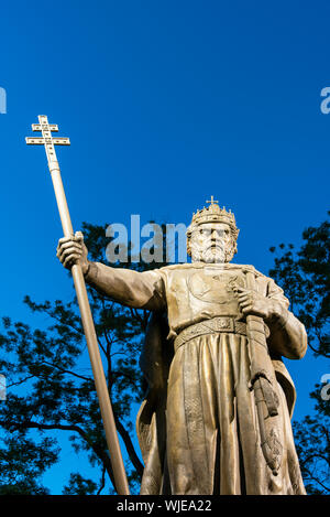 Samuil, Zar von Bulgarien (997-1014). Er wurde um 945 geboren. Seit Jahrzehnten Samuil die führende Figur des bulgarischen Reiches und nach seinem Dea Stockfoto