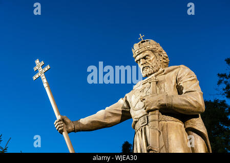 Samuil, Zar von Bulgarien (997-1014). Er wurde um 945 geboren. Seit Jahrzehnten Samuil die führende Figur des bulgarischen Reiches und nach seinem Dea Stockfoto