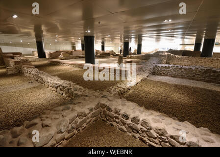 Römische Ruinen der archäologische Komplex von Serdica, die Römischen Sofia im Zentrum der Stadt. Sofia, Bulgarien Stockfoto