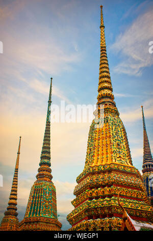 Wat Pho in Bangkok, Thailand. Stockfoto