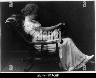 Helen Adams Keller, 1880-1968 Stockfoto