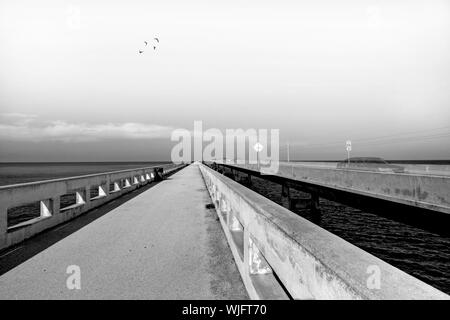 Alte Brücke von sieben Meilen nach Key West Stockfoto