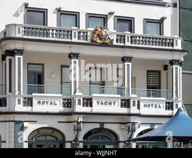 Die Royal Yacht Hotel, Brückenwaage, St Helier, Jersey, Channel Islands. JE2 3NF Stockfoto