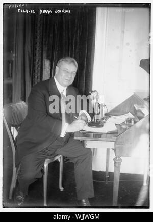 Hiram Johnson Stockfoto