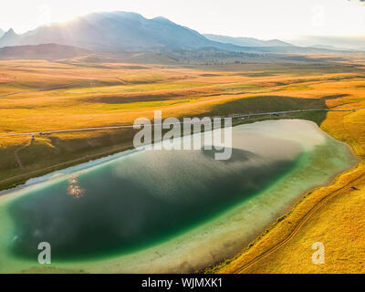 Paradies Vrazje See bei Sonnenuntergang im Durmitor, Montenegro, Europa Stockfoto