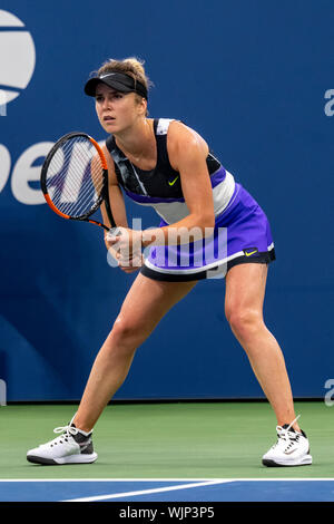 Elina Svitolina der Ukraine im Wettbewerb in die zweite Runde der US Open Tennis 2019 Stockfoto