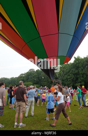 Hot Air Balloon Jubiläums Festival, Decatur, Alabama Stockfoto