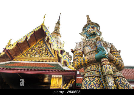 Grand Palace in Bangkok, Wat Phra Keaw, Wat Phra Sri Rattana Satsadaram Wichtigsten in Bangkok, Thailand, Südostasien, Stockfoto