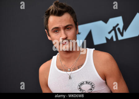 Brandon Thomas Lee besucht die 2019 MTV Video Music Awards im Prudential Center am 26. August 2019 in Newark, New Jersey. Stockfoto