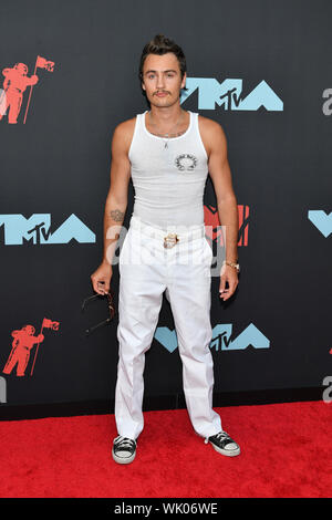 Brandon Thomas Lee besucht die 2019 MTV Video Music Awards im Prudential Center am 26. August 2019 in Newark, New Jersey. Stockfoto