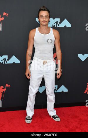 Brandon Thomas Lee besucht die 2019 MTV Video Music Awards im Prudential Center am 26. August 2019 in Newark, New Jersey. Stockfoto