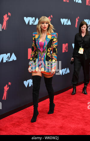 Taylor Swift besucht die 2019 MTV Video Music Awards im Prudential Center am 26. August 2019 in Newark, New Jersey. Stockfoto