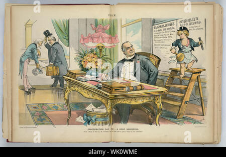 Einweihung Tag, 1897 - ein guter Anfang/Dalrymple. Stockfoto