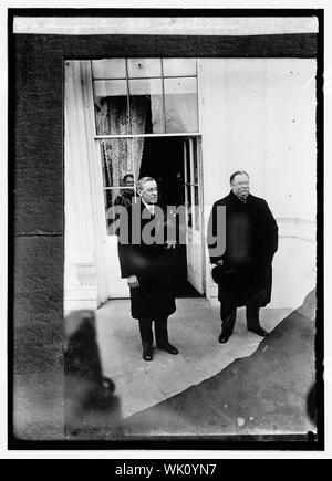 Inauguration, 1913, Taft & Wilson Stockfoto