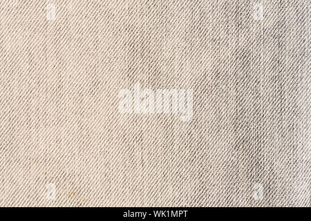 Braun demin Stoff Textur Hintergrund. Stockfoto