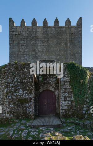 Lindoso Burgeingangs im Norden von Portugal Stockfoto