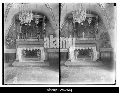 Int. Vth St. d. h., Interieur der 5. Station des Kreuzes Stockfoto