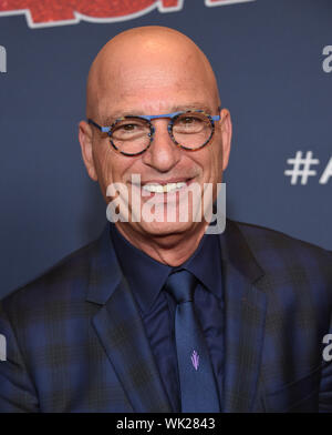 September 3, 2019, Hollywood, Kalifornien, USA: Howie Mandel kommt für die "America's Got Talent" Halbfinale im Dolby Theater. (Bild: © Lisa O'Connor/ZUMA Draht) Stockfoto