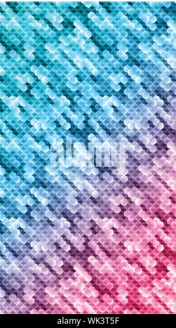 Farbenfrohe, moderne Abstract vector Hintergrund. Handy Wallpaper Stock Vektor