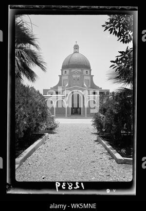 Italienischen Kapelle am nördlichen Ende des Sees von Galiläa Stockfoto